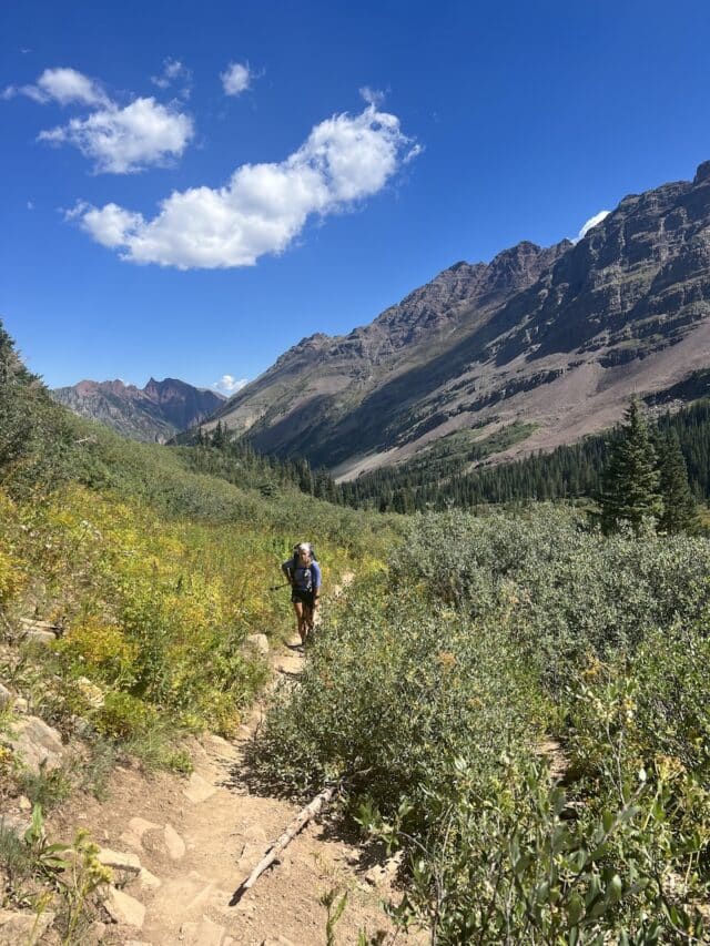 Backpacking the Four Pass Loop in Colorado's Maroon Bells Permits