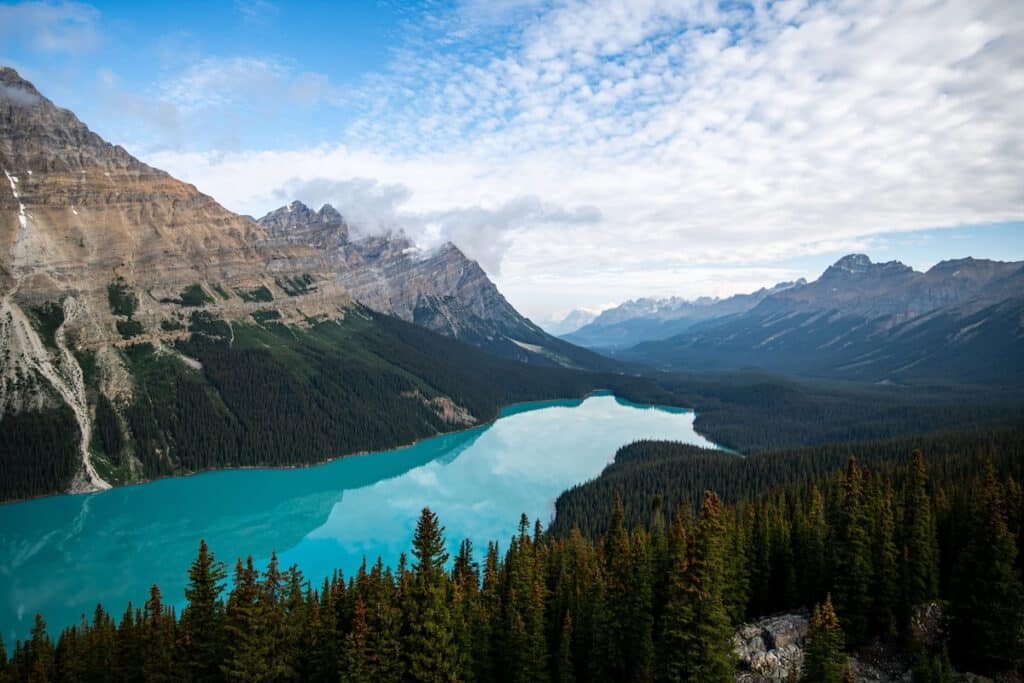 Peyto Lake in Banff National Park