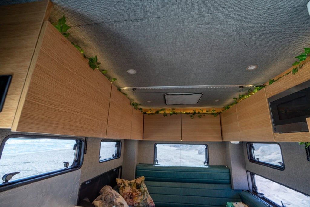 cabinets inside the Rossmonster Baja Trail LX camper